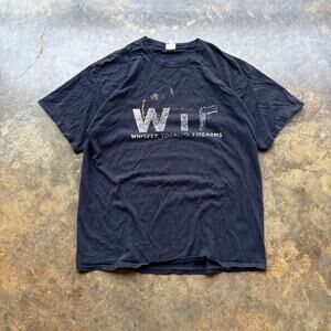 Vintage Faded Whiskey Tobacco Firearms T-shirt